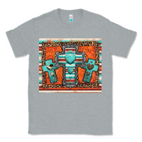 Heather Grey turquoise gemstone crosses Classic Tee - Jasminsmagicworld