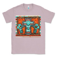 Lilac turquoise gemstone crosses Classic Tee - Jasminsmagicworld