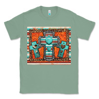 Sage turquoise gemstone crosses Classic Tee - Jasminsmagicworld