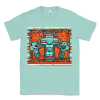 Seafoam turquoise gemstone crosses Classic Tee - Jasminsmagicworld