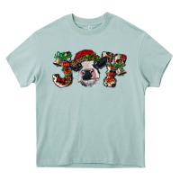 Arona christmas joy with heifer cow Heavy Core Tee - RanaPortraitStore