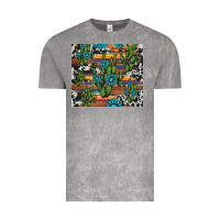 Cloud Rock cactus gemstone Vintage Tee - AdoDesignShop
