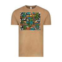 Vintage Camel cactus gemstone Vintage Tee - AdoDesignShop