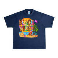 Navy beach vibes Urban Heavy Tee - AdoDesignShop