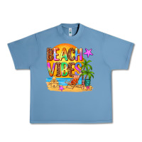 Pebble Blue beach vibes Urban Heavy Tee - AdoDesignShop