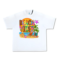 White beach vibes Urban Heavy Tee - AdoDesignShop