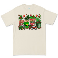 Bone christmas tractor coffee cups Premium Tee - texasbilliewilder