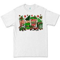 White christmas tractor coffee cups Premium Tee - texasbilliewilder
