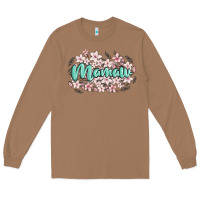 Toasted Coconut mamaw Long Sleeve Tee - MaliasSmallBusiness