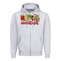 Heather Grey medical assistant Zipper Hoodie - MaliasSmallBusiness
