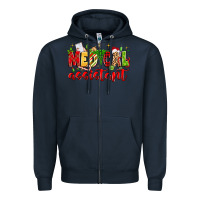 Navy medical assistant Zipper Hoodie - MaliasSmallBusiness