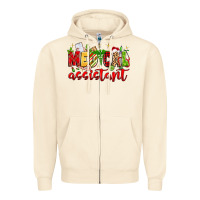 Sandshell medical assistant Zipper Hoodie - MaliasSmallBusiness