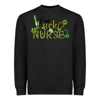 Black one lucky nurse Heavyweight Sweatshirt - BarkalooDesign