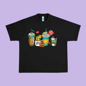 School Bus Driver Coffee Cups Urban Heavy Tee Designed By Jasminsmagicworld