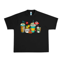 Black school bus driver coffee cups Urban Heavy Tee - Jasminsmagicworld