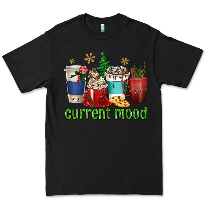Coffee Cups Current Mood Premium Tee by texasbilliewilder | Teevron