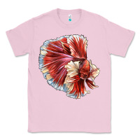 Bubblegum Pink Betta Fish Classic Tee - LillyAllenDesigns