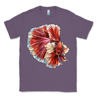Lavender Betta Fish Classic Tee - LillyAllenDesigns
