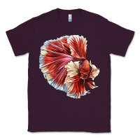 Plum Betta Fish Classic Tee - LillyAllenDesigns