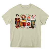 Mossy harry coffee cups Heavy Core Tee - Zillion Design Studio