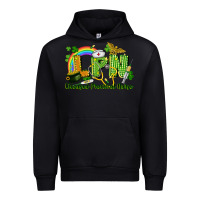 Black LPN Licensed Practical Nurse St. Patrick's Day Urban Hoodie - CowGirlArtShop