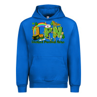 Cobalt LPN Licensed Practical Nurse St. Patrick's Day Urban Hoodie - CowGirlArtShop