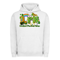 Pigment Lunar Rock LPN Licensed Practical Nurse St. Patrick's Day Urban Hoodie - CowGirlArtShop