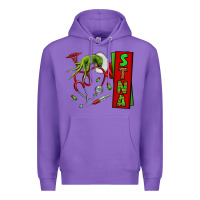 Purple Christmas Character Premium Hoodie - NancyCooperArtShop