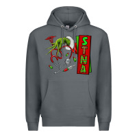 Rock Christmas Character Premium Hoodie - NancyCooperArtShop