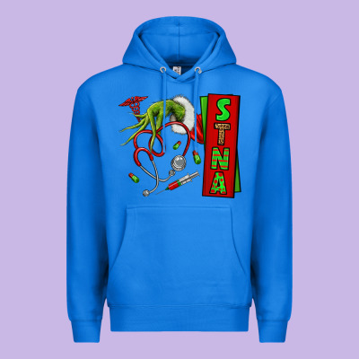 Christmas Character Premium Hoodie Designed By Nancycooperartshop
