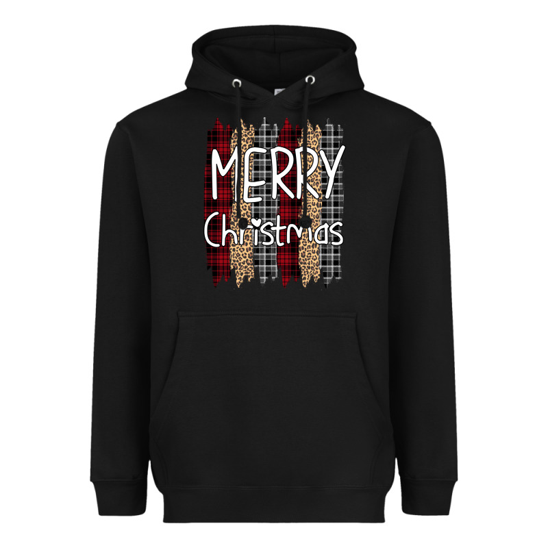 Merry Christmas Leopard Heavyweight Hoodie by Bettercallsaul | Teevron