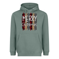 Sage Merry Christmas Leopard Heavyweight Hoodie - Bettercallsaul