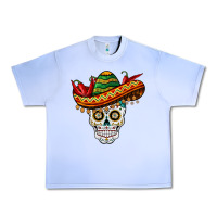 Grape Ice cinco de mayo sombrero skull Urban Heavy Tee - BarkalooDesign