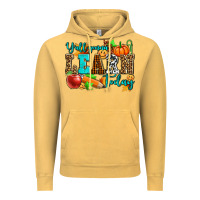 Vintage Mustard y'all gonna learn today pumpkin and pen Vintage Hoodie - AdoDesignShop