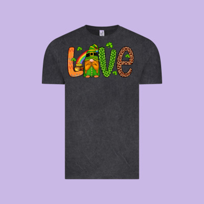 Love Gnome Vintage Tee Designed By Artiststas