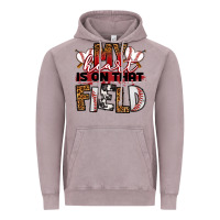 Vintage Zinc my heart is on that field baseball Vintage Hoodie - RanaPortraitStore