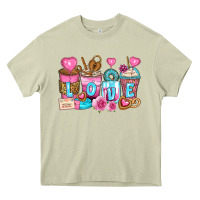 Valentine's Day Coffee Cups Heavy Core Tee | Teevron