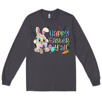 Smoke happy easter y'all Long Sleeve Tee - MaliasSmallBusiness
