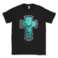 Black turquoise gemstone cross Classic Tee - Jasminsmagicworld