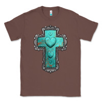 Chestnut turquoise gemstone cross Classic Tee - Jasminsmagicworld