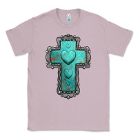Lilac turquoise gemstone cross Classic Tee - Jasminsmagicworld