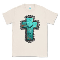 Natural turquoise gemstone cross Classic Tee - Jasminsmagicworld