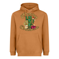 Meerkat Merry Christmas Cactus Heavyweight Hoodie - Bettercallsaul