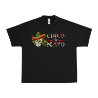 Black cinco de mayo skull Urban Heavy Tee - BarkalooDesign