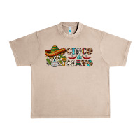 French Oak cinco de mayo skull Urban Heavy Tee - BarkalooDesign