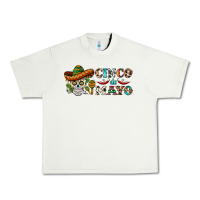 Pistachio cinco de mayo skull Urban Heavy Tee - BarkalooDesign