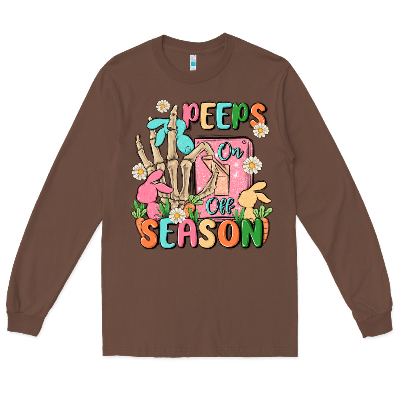 Peeps Season Mode On Long Sleeve Tee by MaliasSmallBusiness | Teevron