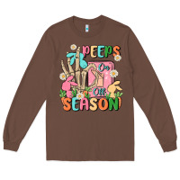 Chestnut peeps season mode on Long Sleeve Tee - MaliasSmallBusiness