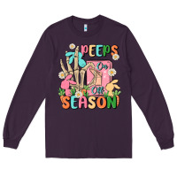 Plum peeps season mode on Long Sleeve Tee - MaliasSmallBusiness