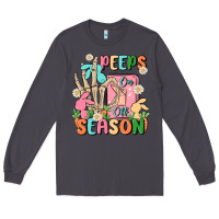 Smoke peeps season mode on Long Sleeve Tee - MaliasSmallBusiness